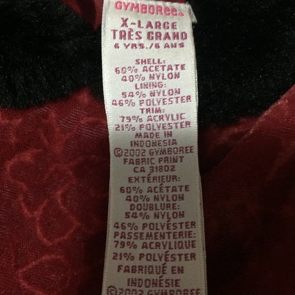 Gymboree Velvet & Faux Fur Holiday Dress Size 6 - Picture 3 of 3